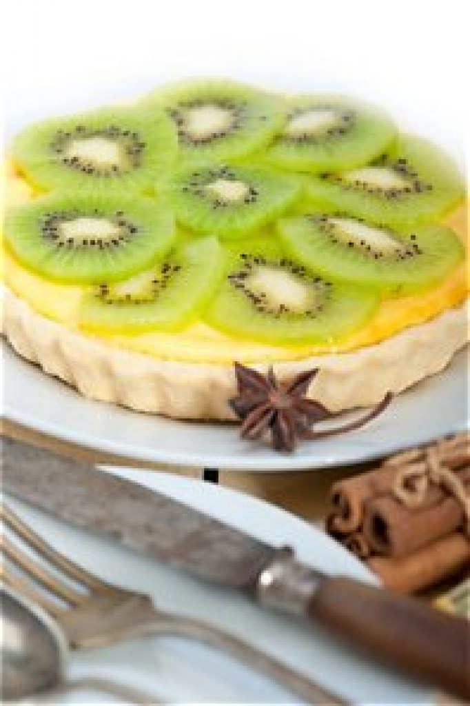 crostata ai kiwi